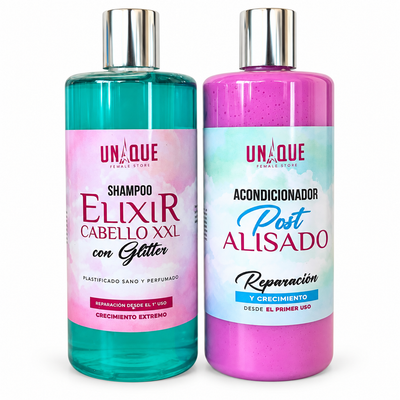 Pack Shampoo Elixir + Acondicionador Alisado